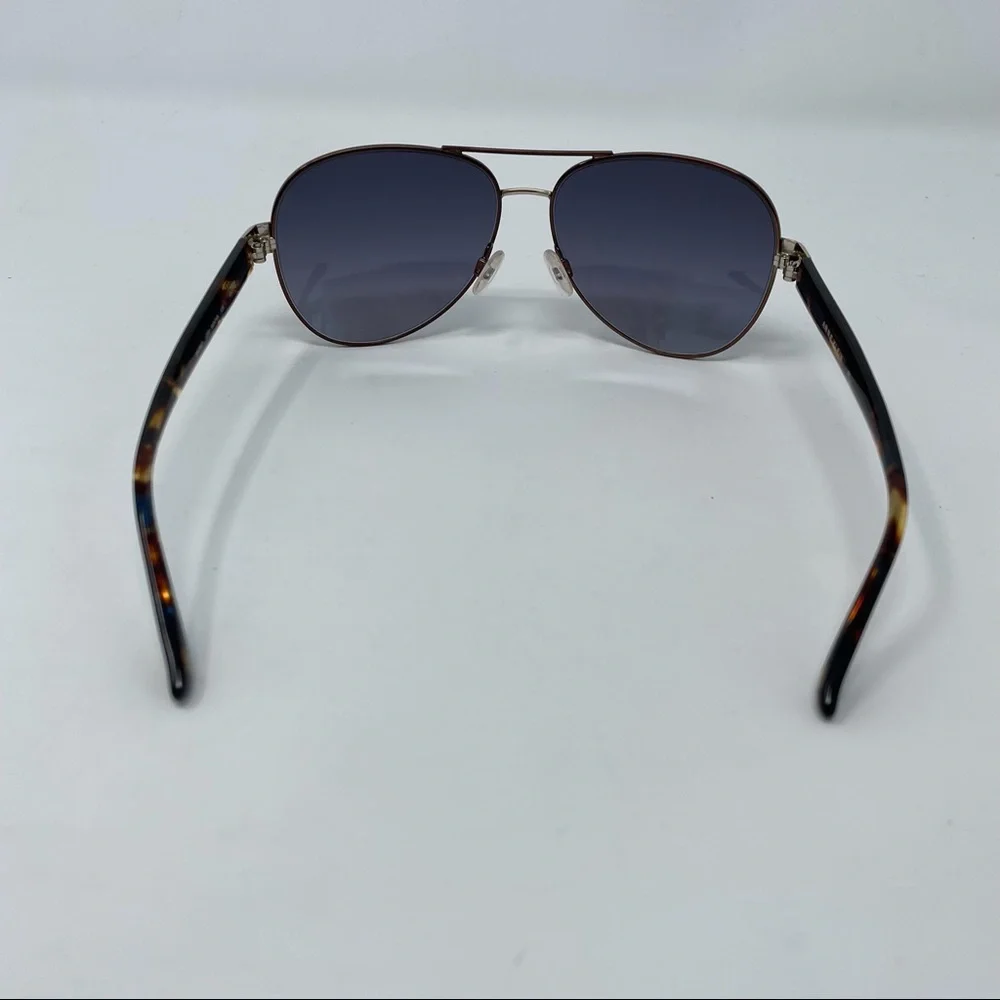 Anne Klein‎ Brown Blue Tortoise Sunglasses